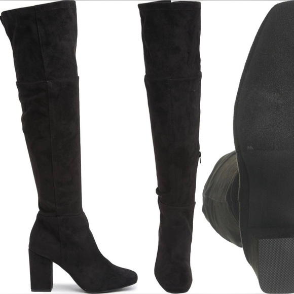 BP CALI STRETCH OVER THE KNEE BLACK BOOT SIZE 8.5M NEW - Picture 3 of 6